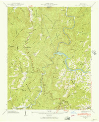 Download a high-resolution, GPS-compatible USGS topo map for Cove Creek Gap, NC (1956 edition)