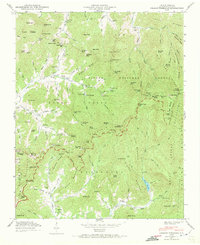 Download a high-resolution, GPS-compatible USGS topo map for Craggy Pinnacle, NC (1972 edition)