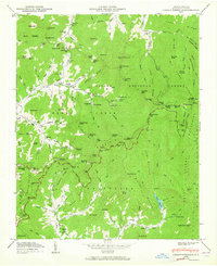 Download a high-resolution, GPS-compatible USGS topo map for Craggy Pinnacle, NC (1965 edition)
