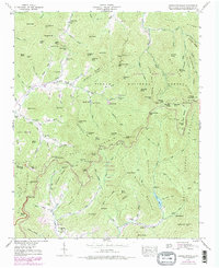 Download a high-resolution, GPS-compatible USGS topo map for Craggy Pinnacle, NC (1979 edition)