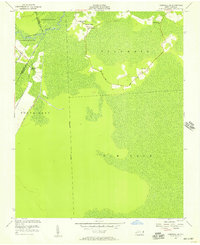 Download a high-resolution, GPS-compatible USGS topo map for Creswell SE, NC (1957 edition)