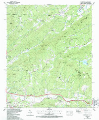 Download a high-resolution, GPS-compatible USGS topo map for Culberson, NC (1988 edition)