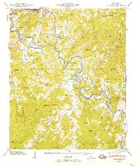 Download a high-resolution, GPS-compatible USGS topo map for Cullowhee, NC (1958 edition)