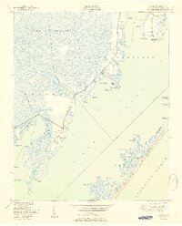 1951 Map of Davis