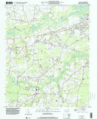 Download a high-resolution, GPS-compatible USGS topo map for Deep Run, NC (2001 edition)