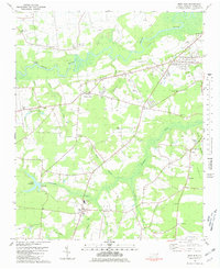 Download a high-resolution, GPS-compatible USGS topo map for Deep Run, NC (1981 edition)