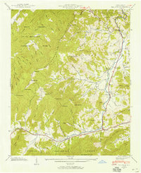 Download a high-resolution, GPS-compatible USGS topo map for Dellwood, NC (1958 edition)