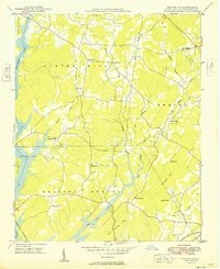 1949 Map of Denton NW