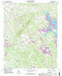 Download a high-resolution, GPS-compatible USGS topo map for Denver, NC (1996 edition)