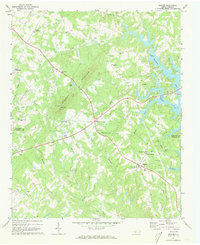 Download a high-resolution, GPS-compatible USGS topo map for Denver, NC (1973 edition)