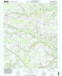 Download a high-resolution, GPS-compatible USGS topo map for Dobbersville, NC (2000 edition)