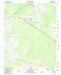 Download a high-resolution, GPS-compatible USGS topo map for Dover, NC (1983 edition)