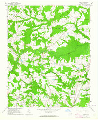 preview thumbnail of historical topo map of Nash County, NC in 1963