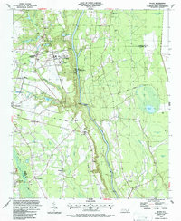 Download a high-resolution, GPS-compatible USGS topo map for Duart, NC (1987 edition)