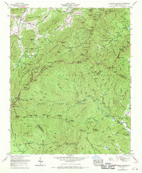 Download a high-resolution, GPS-compatible USGS topo map for Dunsmore Mountain, NC (1970 edition)
