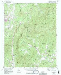 Download a high-resolution, GPS-compatible USGS topo map for Dysartsville, NC (1996 edition)