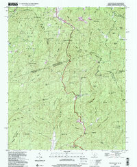 Download a high-resolution, GPS-compatible USGS topo map for Eastatoe Gap, NC (2001 edition)