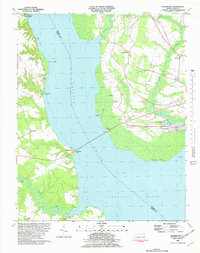 Download a high-resolution, GPS-compatible USGS topo map for Edenhouse, NC (1982 edition)