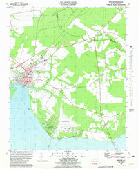Download a high-resolution, GPS-compatible USGS topo map for Edenton, NC (1981 edition)
