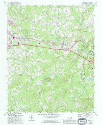 Download a high-resolution, GPS-compatible USGS topo map for Efland, NC (1994 edition)