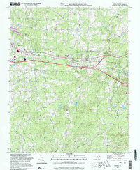 Download a high-resolution, GPS-compatible USGS topo map for Efland, NC (2002 edition)