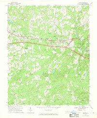 Download a high-resolution, GPS-compatible USGS topo map for Efland, NC (1970 edition)