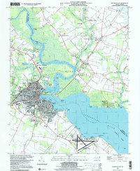 Download a high-resolution, GPS-compatible USGS topo map for Elizabeth City, NC (2000 edition)