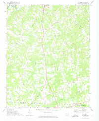 preview thumbnail of historical topo map of Rockingham County, NC in 1971