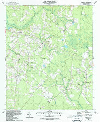 Download a high-resolution, GPS-compatible USGS topo map for Emerson, NC (1987 edition)