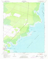 Download a high-resolution, GPS-compatible USGS topo map for Engelhard East, NC (1977 edition)
