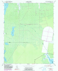 Download a high-resolution, GPS-compatible USGS topo map for Engelhard NW, NC (1991 edition)