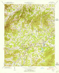 Download a high-resolution, GPS-compatible USGS topo map for Enka, NC (1956 edition)