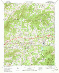 Download a high-resolution, GPS-compatible USGS topo map for Enka, NC (1972 edition)
