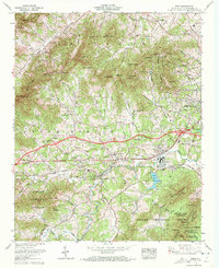 Download a high-resolution, GPS-compatible USGS topo map for Enka, NC (1972 edition)