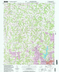 Download a high-resolution, GPS-compatible USGS topo map for Enochville, NC (2003 edition)