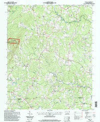 Download a high-resolution, GPS-compatible USGS topo map for Erect, NC (1998 edition)