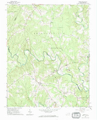 Download a high-resolution, GPS-compatible USGS topo map for Essex, NC (1964 edition)