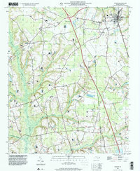 Download a high-resolution, GPS-compatible USGS topo map for Faison, NC (2000 edition)