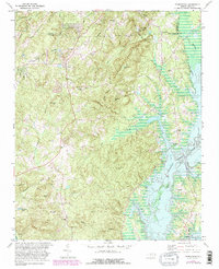 Download a high-resolution, GPS-compatible USGS topo map for Farrington, NC (1982 edition)