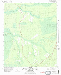 Download a high-resolution, GPS-compatible USGS topo map for Folkstone, NC (1981 edition)