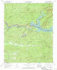 Download a high-resolution, GPS-compatible USGS topo map for Fontana Dam, NC (1970 edition)