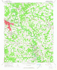 Download a high-resolution, GPS-compatible USGS topo map for Forest City, NC (1968 edition)