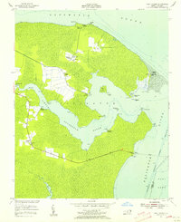 Download a high-resolution, GPS-compatible USGS topo map for Fort Landing, NC (1956 edition)