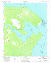 Download a high-resolution, GPS-compatible USGS topo map for Fort Landing, NC (1977 edition)