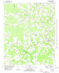 Download a high-resolution, GPS-compatible USGS topo map for Fountain, NC (1982 edition)