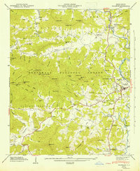 Download a high-resolution, GPS-compatible USGS topo map for Franklin, NC (1947 edition)