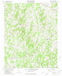 Download a high-resolution, GPS-compatible USGS topo map for Frog Pond, NC (1981 edition)