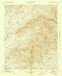 1942 Map of Fruitland