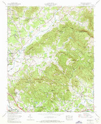 Download a high-resolution, GPS-compatible USGS topo map for Fruitland, NC (1973 edition)