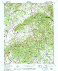 Download a high-resolution, GPS-compatible USGS topo map for Fruitland, NC (1991 edition)